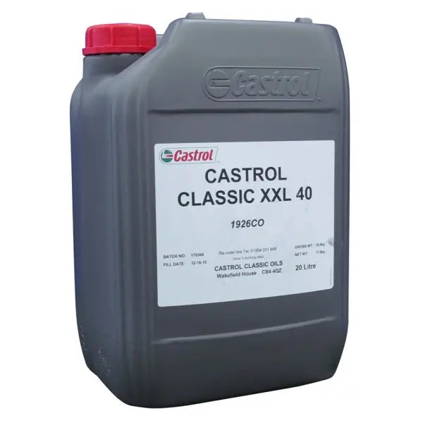 Castrol Classic XXL 40 Monograde Classic Engine Oil SAE 40 Lubricant 20 Litres