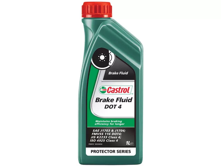 Castrol Motorbike and Car Brake Fluid DT4 1L